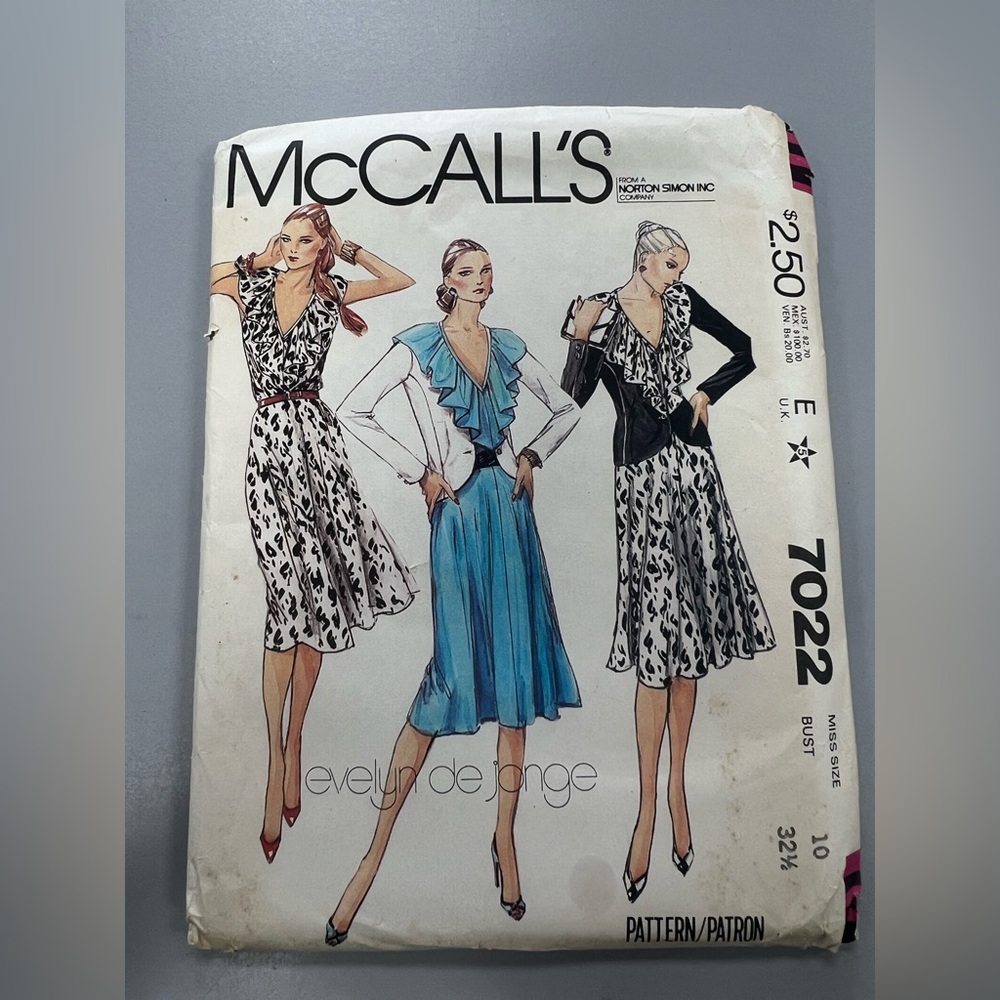 McCall's Women's Pattern